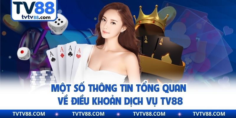 Một số thông tin tổng quan về điều khoản dịch vụ TV88